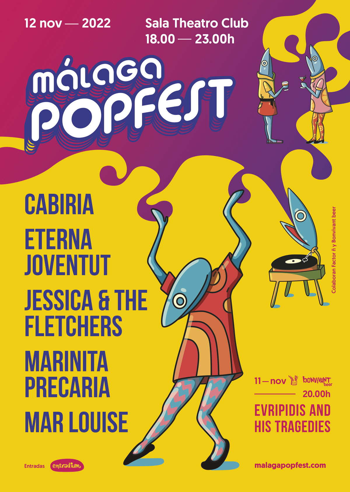 cartel málaga popfest